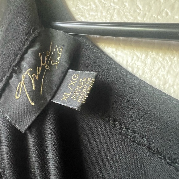 Thalia Sodi Silver Rivet Black Jumpsuit - Picture 10 of 10